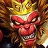 Sun hero icon
